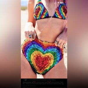 Easy Tiger Heart-Design Bottoms